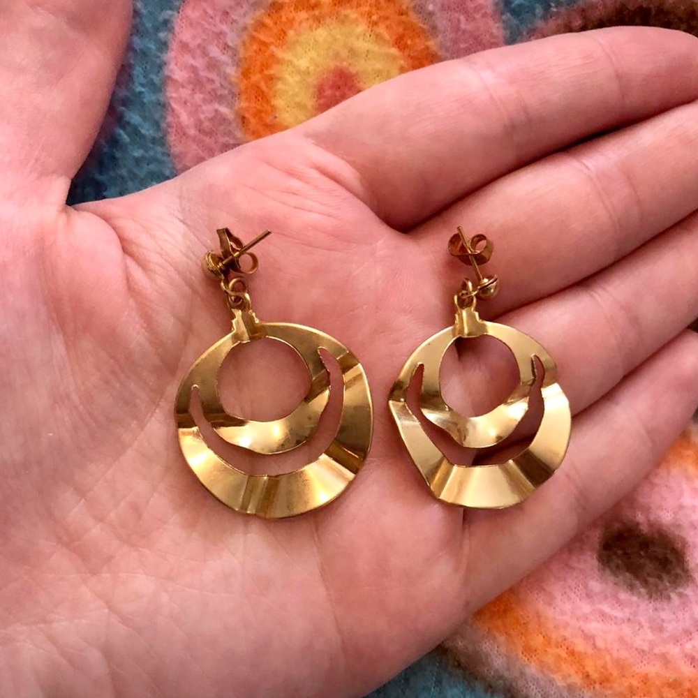 Vintage Gold Earrings